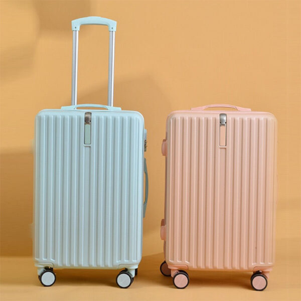 微信图片_20250731141659 ABS Hard shell travel luggage with USB charging port , cup holder Mute universal wheel -Fashion Package
