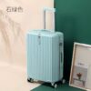微信图片_20250801102816 ABS Hard shell travel luggage with USB charging port , cup holder Mute universal wheel -Fashion Package