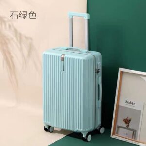 ABS Hard shell travel luggage with USB charging port , cup holder Mute universal wheel -Fashion Package