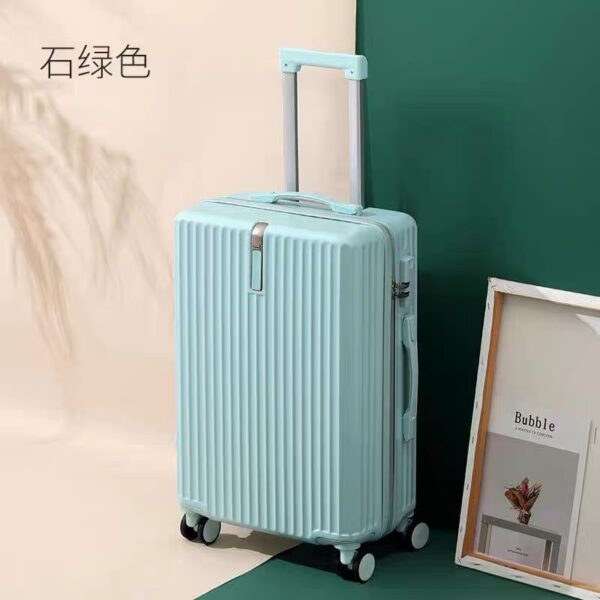 微信图片_20250801102816 ABS Hard shell travel luggage with USB charging port , cup holder Mute universal wheel -Fashion Package