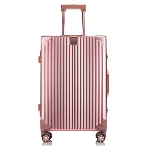 Aluminum Magnesium Alloy Luggage Premium Metal  Suitcase TSA Lock Travel Case